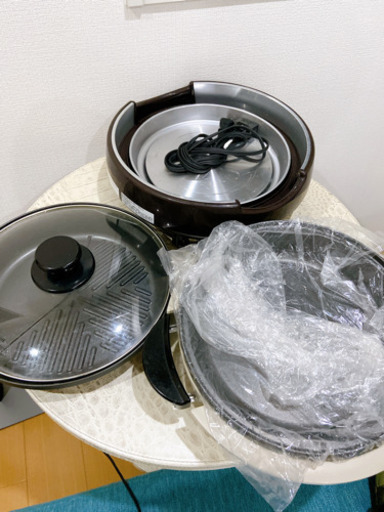 【新品】 ホットプレート 28cm