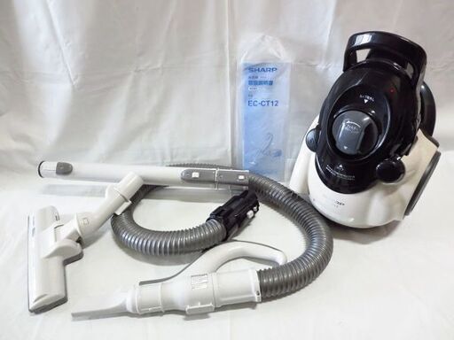 美品。SHARP シャープ 床移動形電気掃除機 EC-CT12-C 2019年製