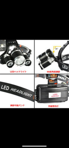 LED ヘッドライト　二つセット