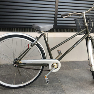 【特選中古車】26インチ中古車　リヤタイヤ　前カゴ新品　SALE中❗️