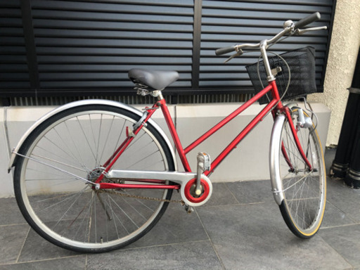 【特選中古車】27インチ自転車　変速なし　サドル　鍵　前カゴ新品❗️SALE中❗️価格交渉OK❗️