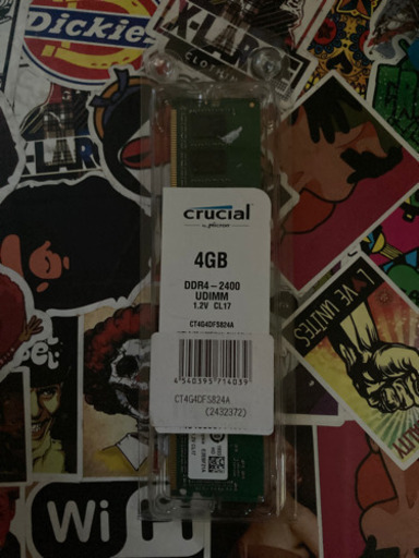 ddr4-2400 4Gメモリ