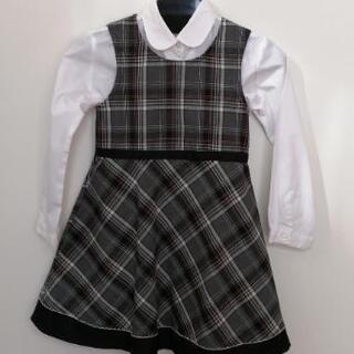 110cmフォーマル 19cm靴セット！入学式 卒園式 女のコの画像