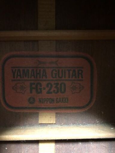 【赤ラベル】YAMAHA　ヤマハFG-230　　12弦アコースティックギター