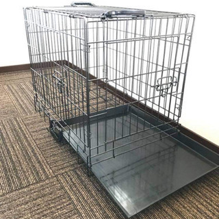 ケージ　小型犬　猫用　折り畳み可能の画像