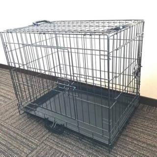ケージ　小型犬　猫用　折り畳み可能の画像