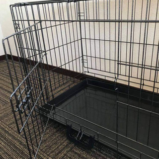 ケージ　小型犬　猫用　折り畳み可能の画像