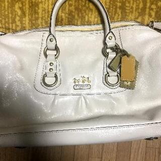 COACH白バック