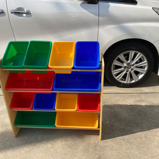 おもちゃ　ラックの画像