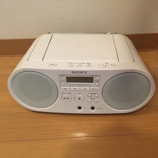 SONY ZS-S40 CDラジカセ 子供学習