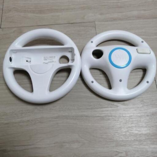 wii マリオカート用ハンドル2個セット