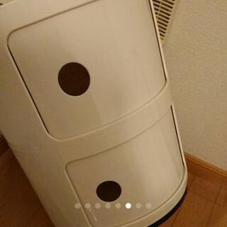 チェスト コンポビニリ 2段 ホワイト