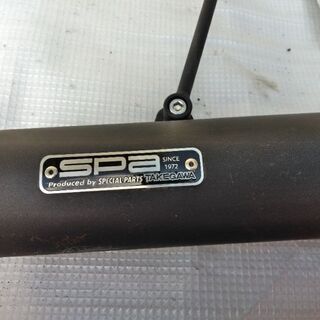 リトルカブ　武川クラシックスポーツマフラー　ダウンタイプ
