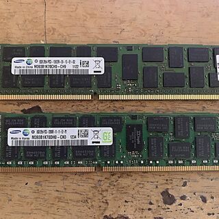 Samsung PC3-10600R 16GB(8GB×2枚) ...