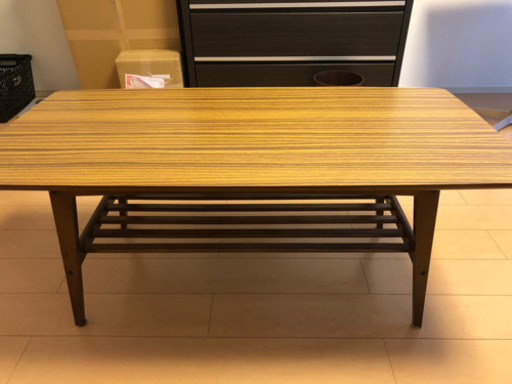 カリモク60  リビングテーブル　大　交渉可能