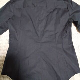 “値下げ”DKNY【レディース】長袖シャツ〈黒〉の画像