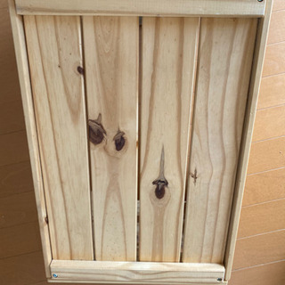 IKEA パイン材収納ボックス　ｸﾅｯｸﾞﾘｸﾞの画像