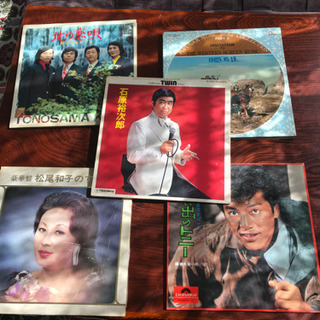 古いレコードの画像