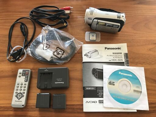 ビデオカメラ、ムービーカメラ Panasonic HDC-SD5
