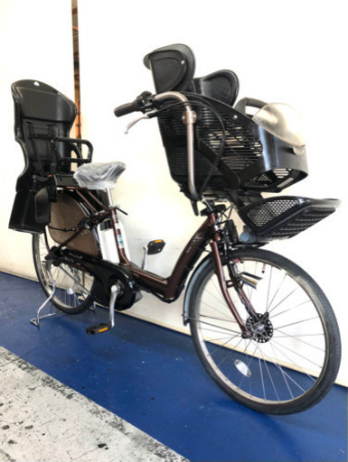 新品バッテリー付き！2年保証 関東全域送料無料　保証付き　ヤマハ　ブリヂストン 26インチ　8.9ah 3人乗り　電動自転車 電動アシスト 多色有り