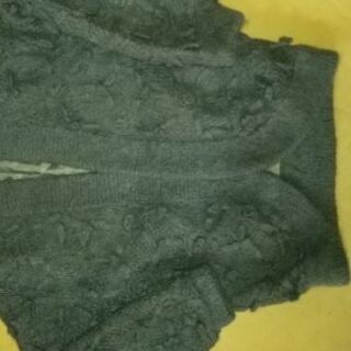 里麻のニットジャケット?