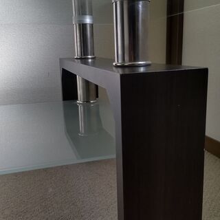 【あげます】ガラステーブルの画像