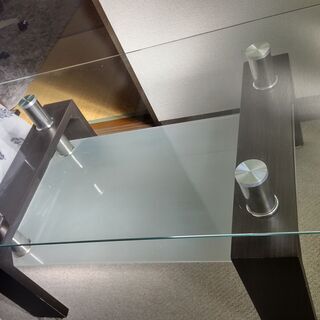 【あげます】ガラステーブルの画像