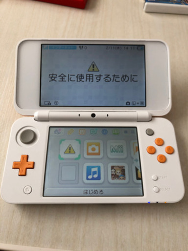 ニンテンドーnew2DSLL + ソフト４つ