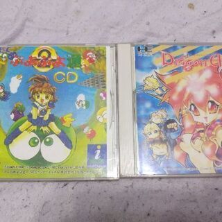 PCエンジン　ぷよぷよCD通　ドラゴンハーフ