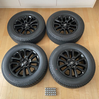 トヨタ 150 プラド ランドクルーザー ブラックエディション 純正タイヤ