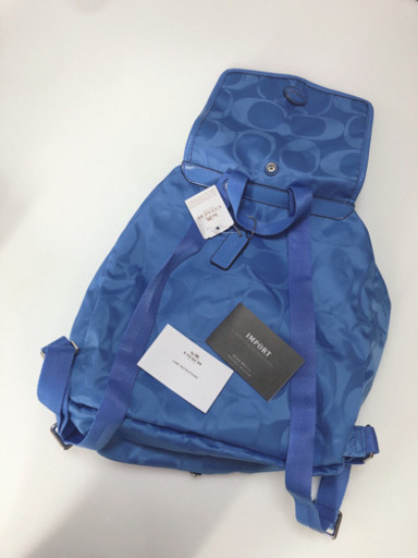 新品☆COACH ナイロンリュック