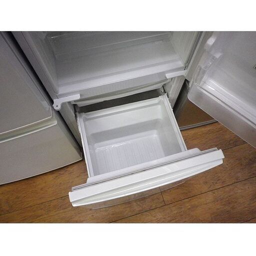 冷蔵庫 2009年製 167L 2ドア SHARP SJ-17R ホワイト 白 100Lクラス