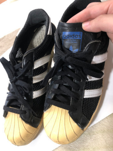 adidas スニーカー　メッシュ　27.0