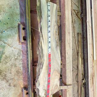 楠木板木　一枚板　テーブル　手作りの画像