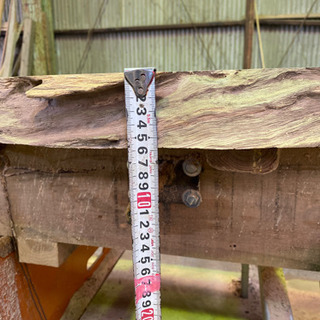 楠木板木　一枚板　テーブル　手作りの画像