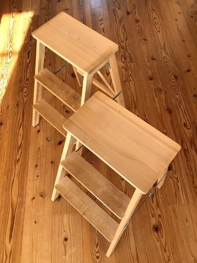 IKEA 踏み台 3段、2点