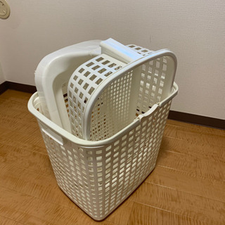 ランドリーワゴン【お引き取りいただける方に無償でお譲りします】の画像