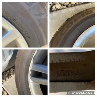 ◆アルミタイヤ◆215.60.16 2020年製！の画像