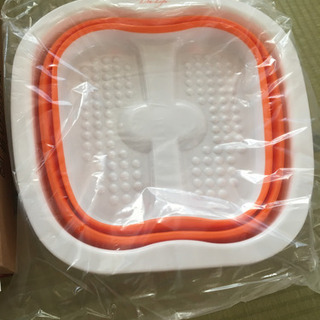 新品未使用折りたたみ式足湯桶