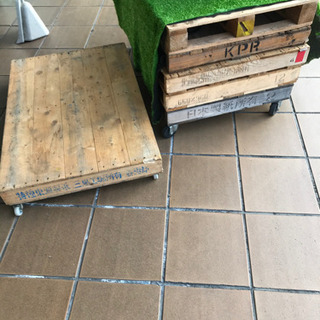木製パレットの画像