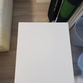 【無料】キャスター付きワゴン 3段 ホワイトの画像