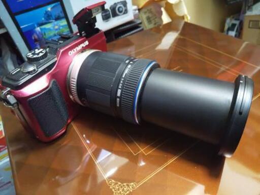 【完売御礼 良品】OLYMPUS ミラーレス一眼 PL2 望遠レンズセット