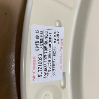 照明器具　NEC シーリングライト　の画像