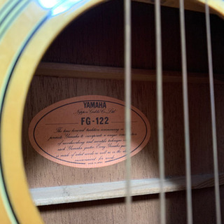 【お渡し先決定しました】YAMAHA アコースティックギター FG-122 1976年 オレンジラベルの画像