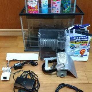 水槽ほか お魚飼育フルセット！