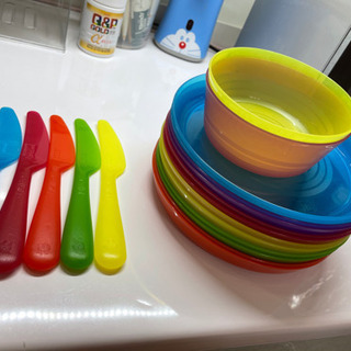 IKEA カラフル食器✨