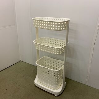 (210211)【30％値下げ】　ランドリーラック（バスケット）...
