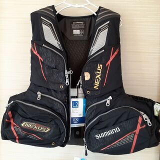 50. シマノ SHIMANO ライフジャケット VF-122Q NEXUS ブラック XL