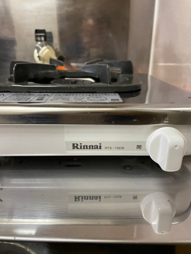 一口コンロ　使用回数少ない美品です！　プロパン用