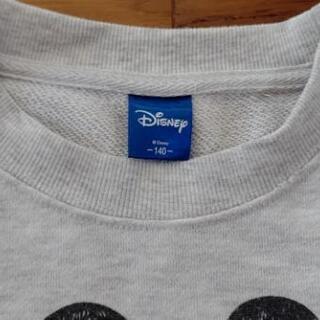 ディズニー ミッキートレーナー(サイズ140)の画像